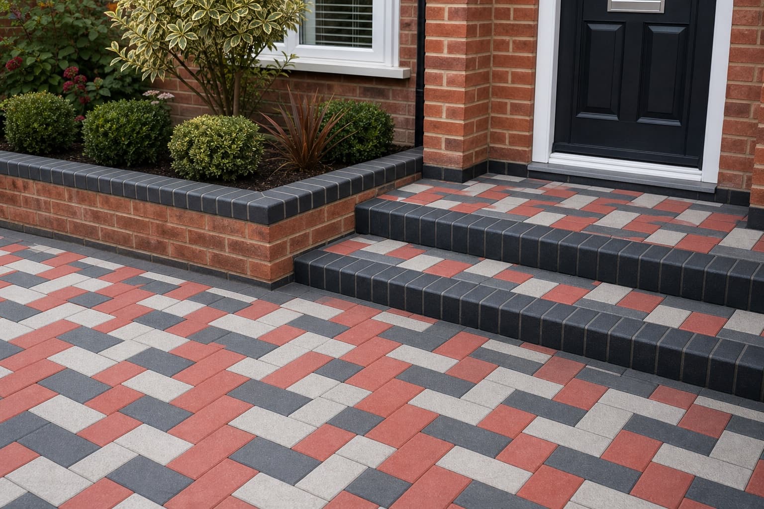 Crafted Entrance Steps